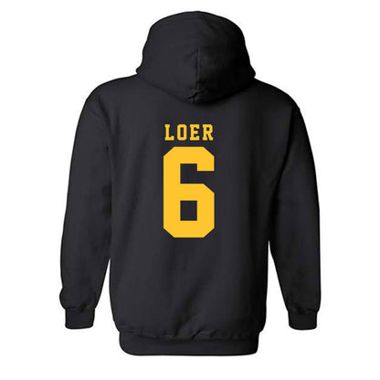 LSU - NCAA Baseball : Justin Loer - Hooded Sweatshirt