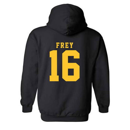 LSU - NCAA Baseball : Ethan Frey - Replica Shersey Hooded Sweatshirt-1