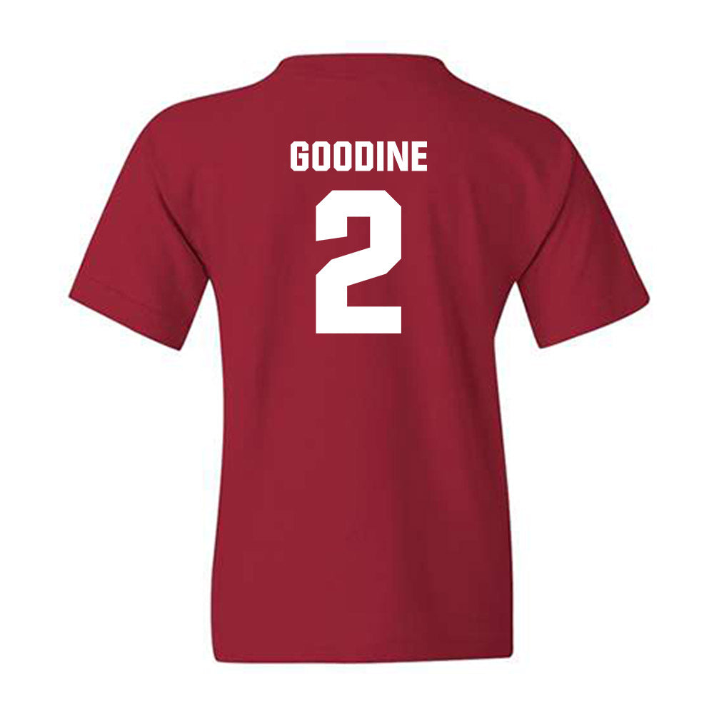 Oklahoma - NCAA Men's Basketball : Brycen Goodine - Classic Shersey Youth T-Shirt-1