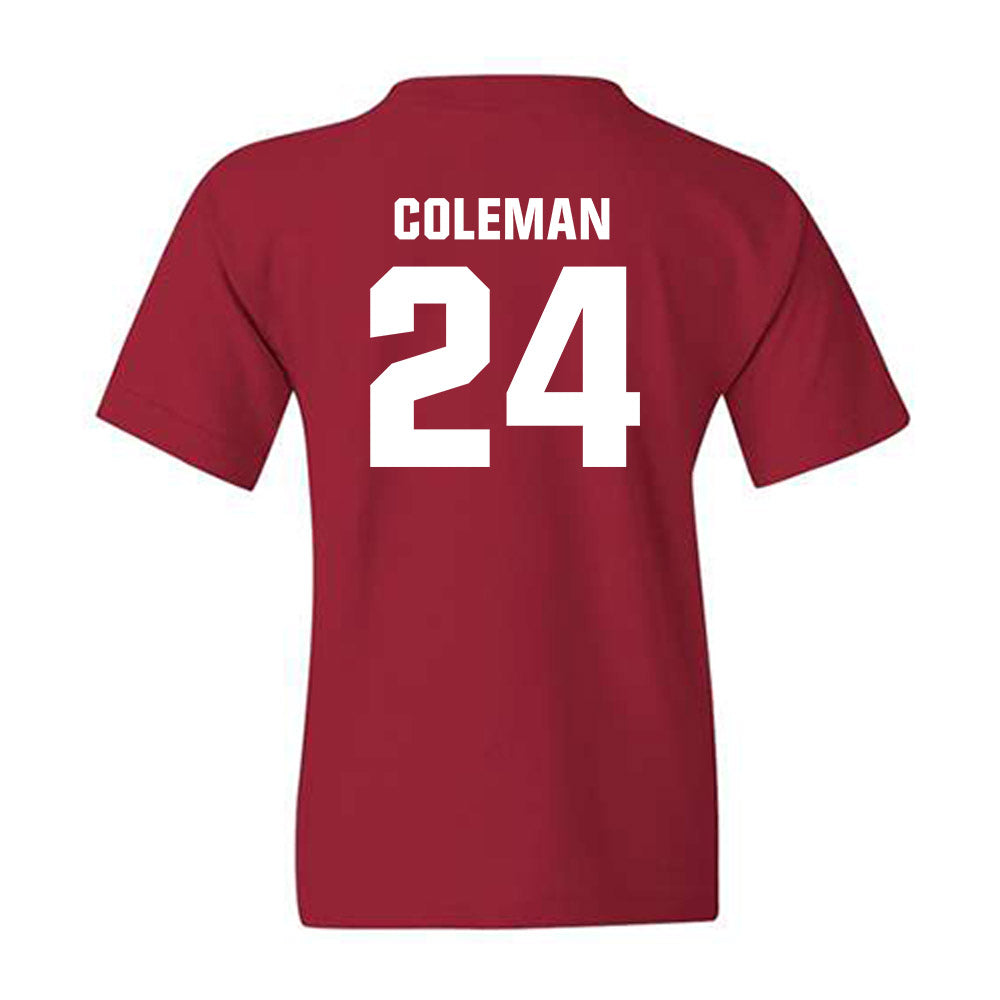 Oklahoma - NCAA Softball : Jayda Coleman - Classic Shersey Youth T-Shirt-1