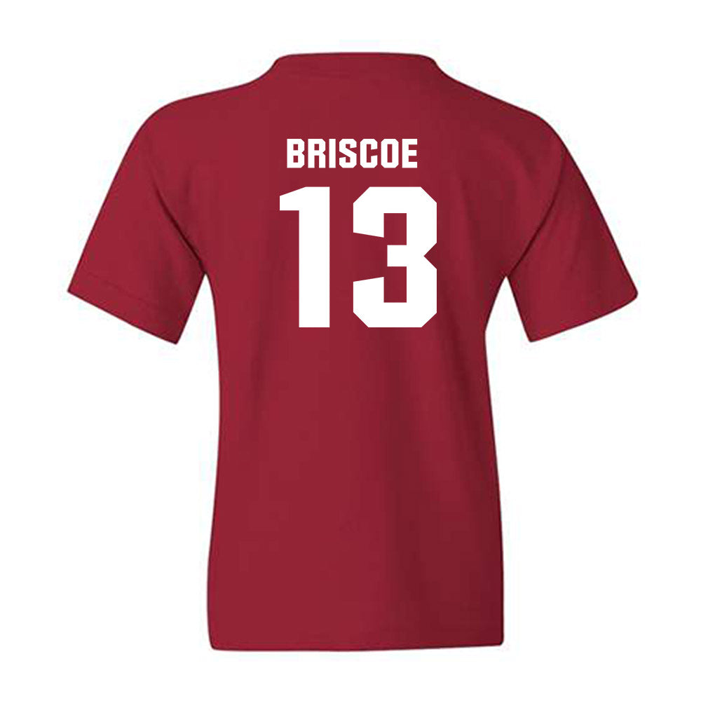 Oklahoma - NCAA Women's Soccer : Kylie Briscoe - Classic Shersey Youth T-Shirt-1