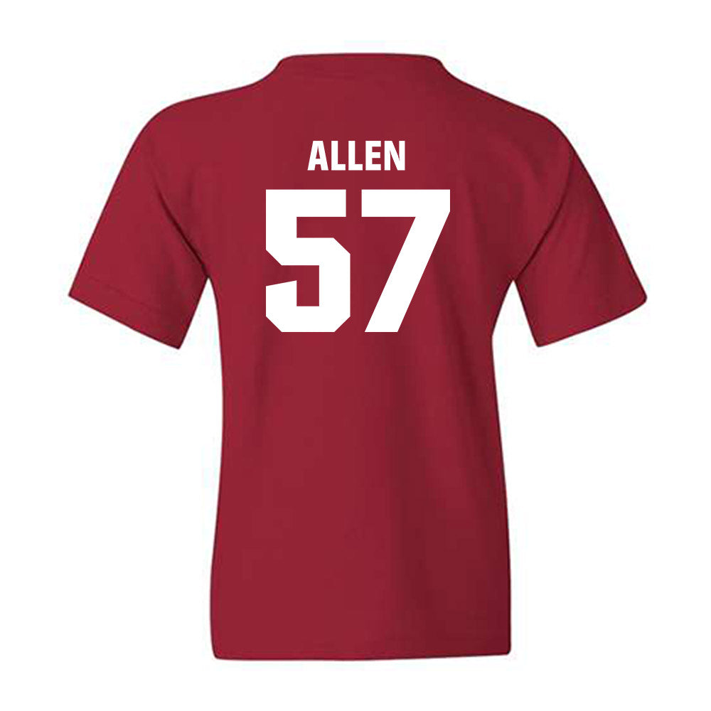 Oklahoma - NCAA Football : Gunnar Allen - Classic Shersey Youth T-Shirt-1
