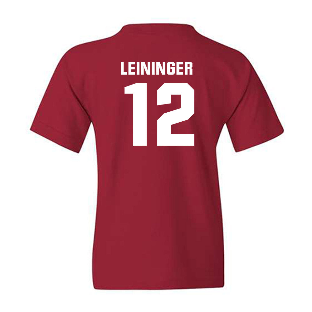 Oklahoma - NCAA Baseball : Ryley Leininger - Classic Shersey Youth T-Shirt-1