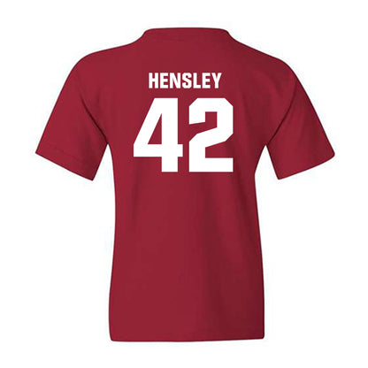 Oklahoma - NCAA Baseball : Reid Hensley - Classic Shersey Youth T-Shirt-1