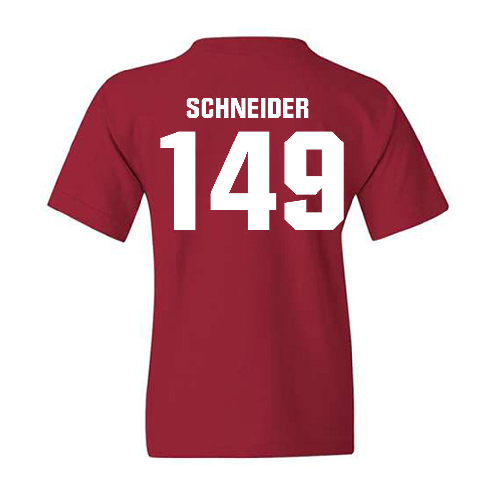 Oklahoma - NCAA Wrestling : Layton Schneider - Classic Shersey Youth T-Shirt-1