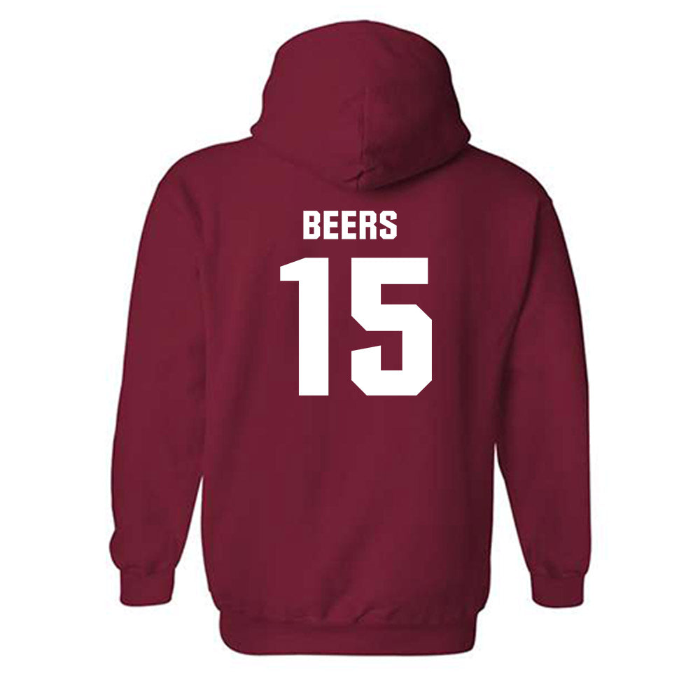 Oklahoma - NCAA Women's Basketball : Raegan Beers - Classic Shersey Hooded Sweatshirt-1