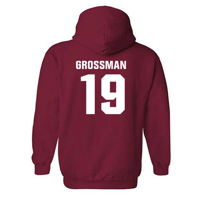 Oklahoma - NCAA Baseball : Jaxon Grossman - Classic Shersey Hooded Sweatshirt-1
