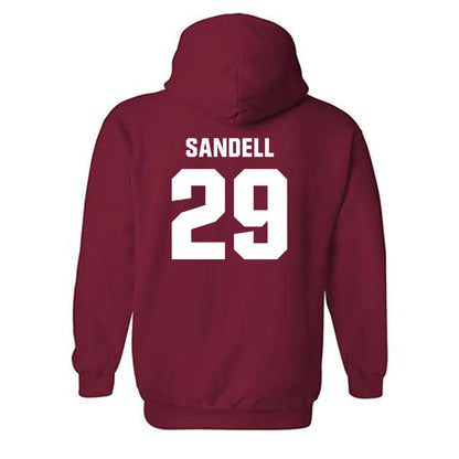 Oklahoma - NCAA Football : Tate Sandell - Classic Shersey Hooded Sweatshirt-1