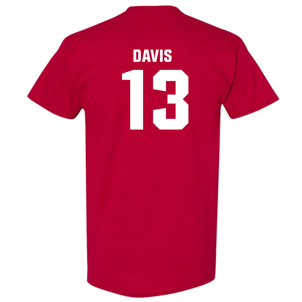 Oklahoma - NCAA Men's Basketball : Tae Davis - Classic Shersey T-Shirt-1