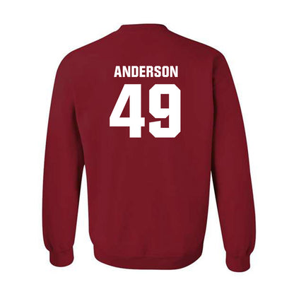 Oklahoma - NCAA Football : Ben Anderson - Classic Shersey Crewneck Sweatshirt-1