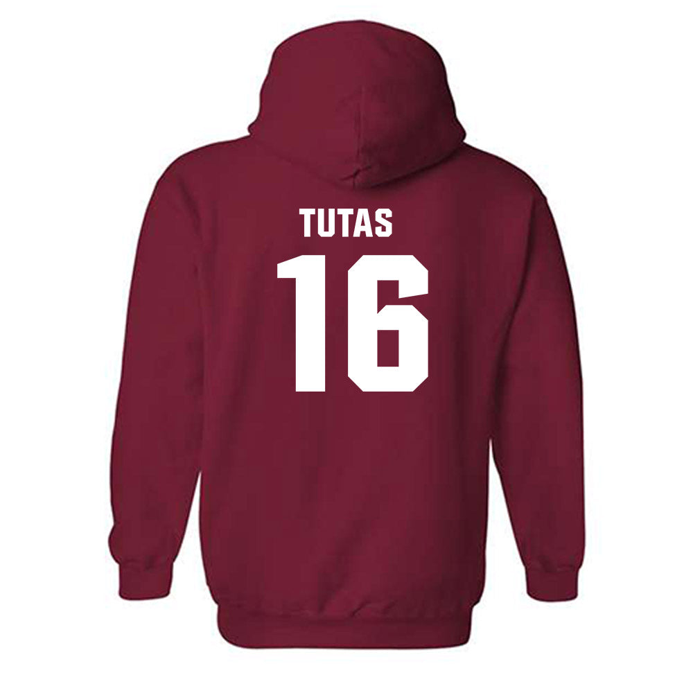 Oklahoma - NCAA Women's Soccer : Ashley Tutas - Classic Shersey Hooded Sweatshirt-1