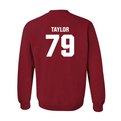 Oklahoma - NCAA Football : Jake Taylor - Classic Shersey Crewneck Sweatshirt-1