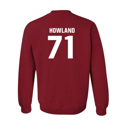 Oklahoma - NCAA Football : Logan Howland - Classic Shersey Crewneck Sweatshirt-1