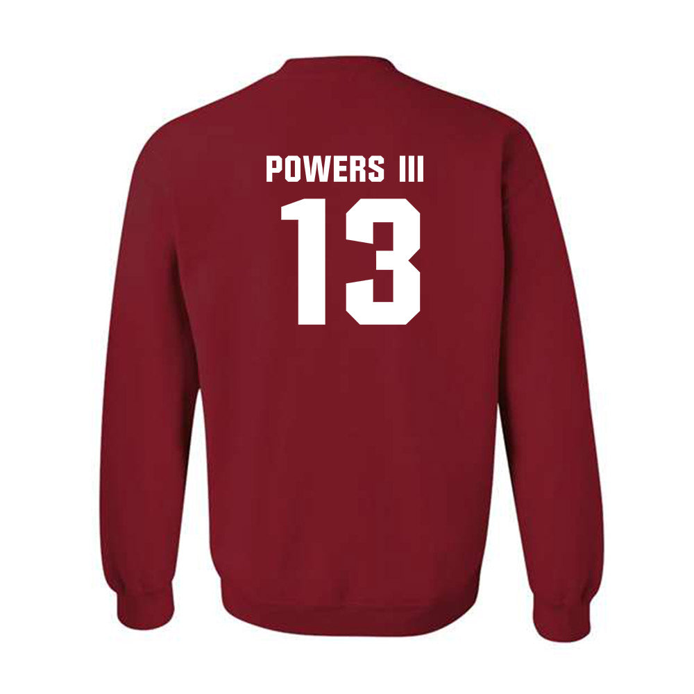 Oklahoma - NCAA Football : Reggie Powers III - Classic Shersey Crewneck Sweatshirt-1