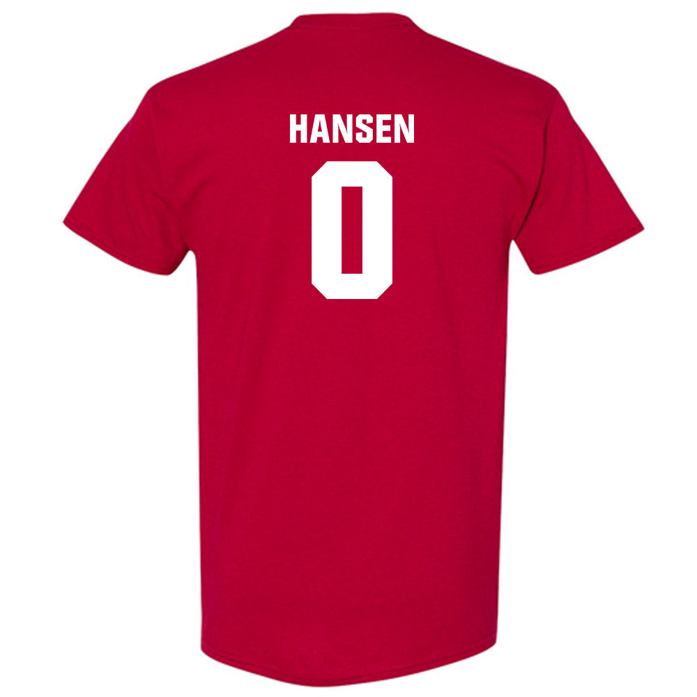 Oklahoma - NCAA Men's Basketball : Jake Hansen - Classic Shersey T-Shirt-1