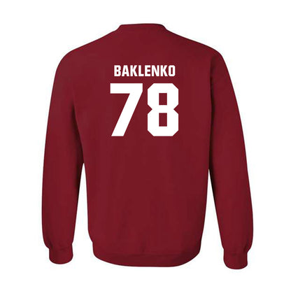 Oklahoma - NCAA Football : Luke Baklenko - Classic Shersey Crewneck Sweatshirt-1