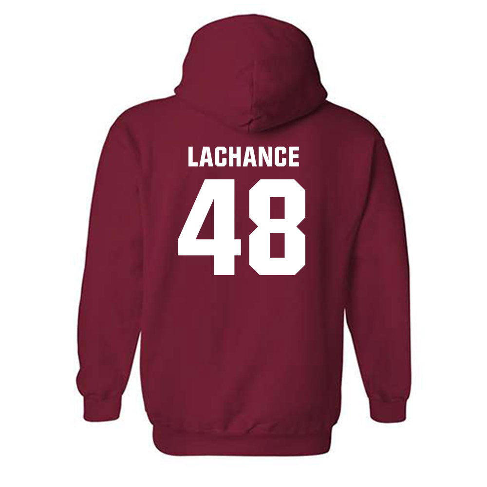 Oklahoma - NCAA Baseball : Deiten Lachance - Classic Shersey Hooded Sweatshirt-1
