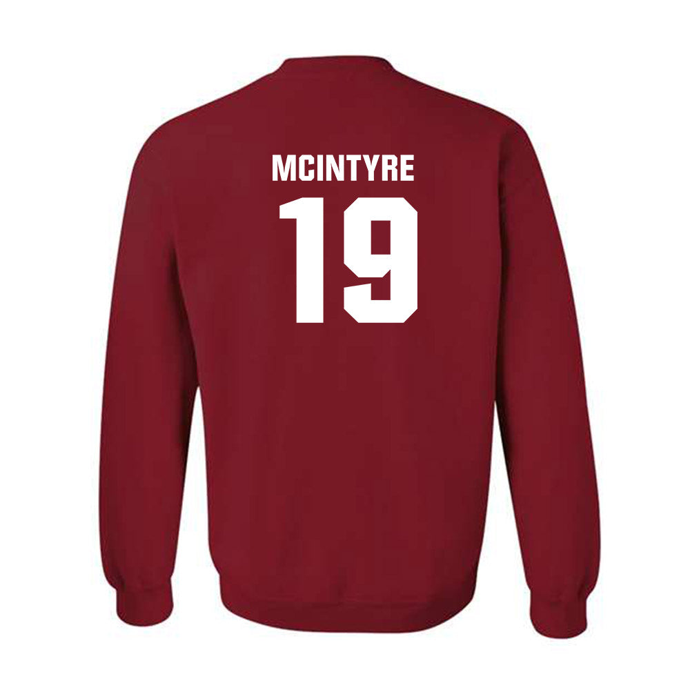 Oklahoma - NCAA Football : Kade McIntyre - Classic Shersey Crewneck Sweatshirt-1
