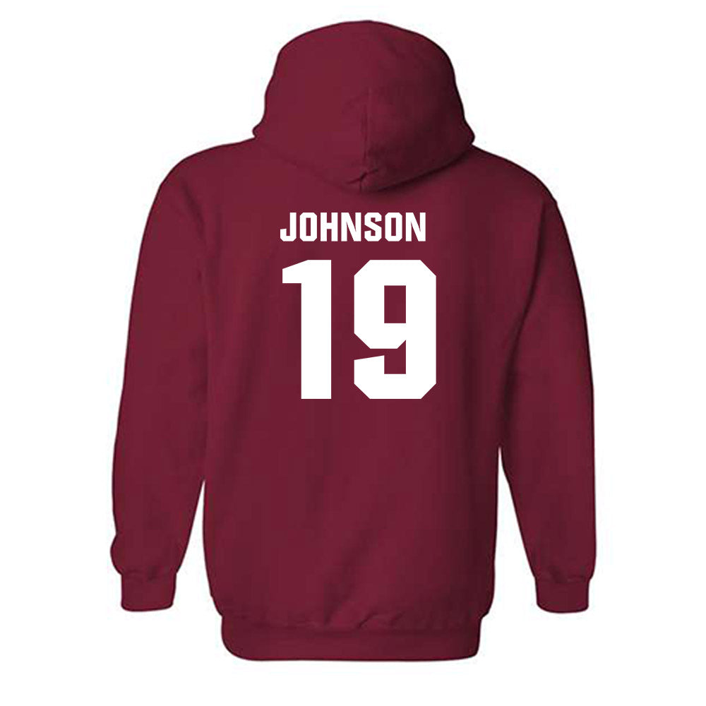 Oklahoma - NCAA Football : Jacobe Johnson - Classic Shersey Hooded Sweatshirt-1