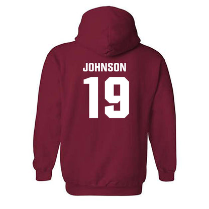 Oklahoma - NCAA Football : Jacobe Johnson - Classic Shersey Hooded Sweatshirt-1