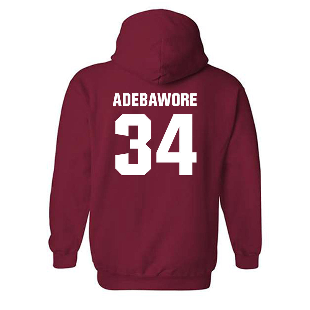 Oklahoma - NCAA Football : Adepoju Adebawore - Classic Shersey Hooded Sweatshirt-1