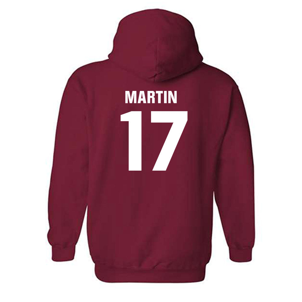 Oklahoma - NCAA Football : Josiah Martin - Classic Shersey Hooded Sweatshirt-1