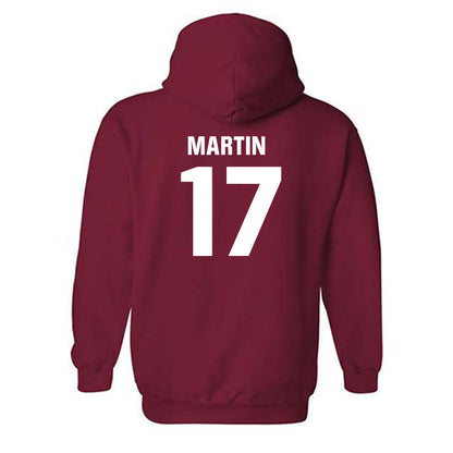 Oklahoma - NCAA Football : Josiah Martin - Classic Shersey Hooded Sweatshirt-1