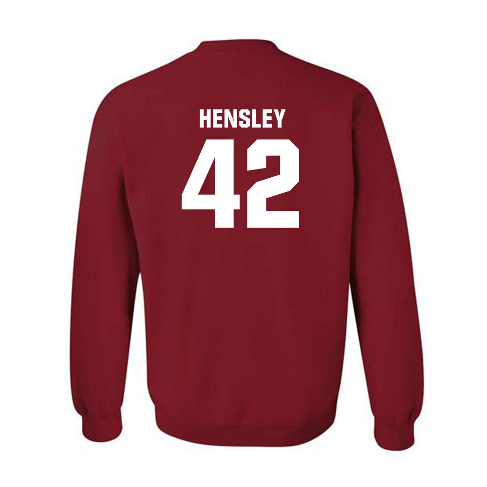 Oklahoma - NCAA Baseball : Reid Hensley - Classic Shersey Crewneck Sweatshirt-1