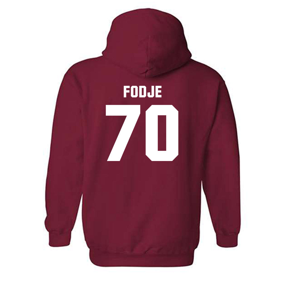 Oklahoma - NCAA Football : Ryan Fodje - Classic Shersey Hooded Sweatshirt-1