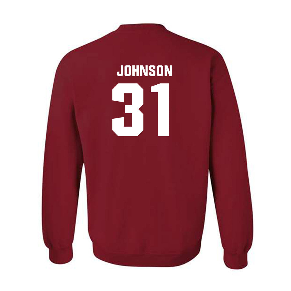 Oklahoma - NCAA Baseball : Cameron Johnson - Classic Shersey Crewneck Sweatshirt-1