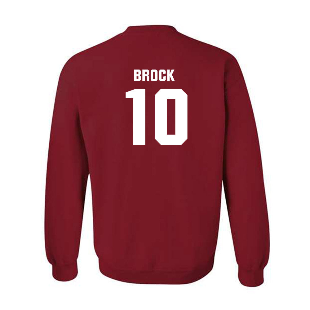 Oklahoma - NCAA Baseball : Brendan Brock - Classic Shersey Crewneck Sweatshirt-1