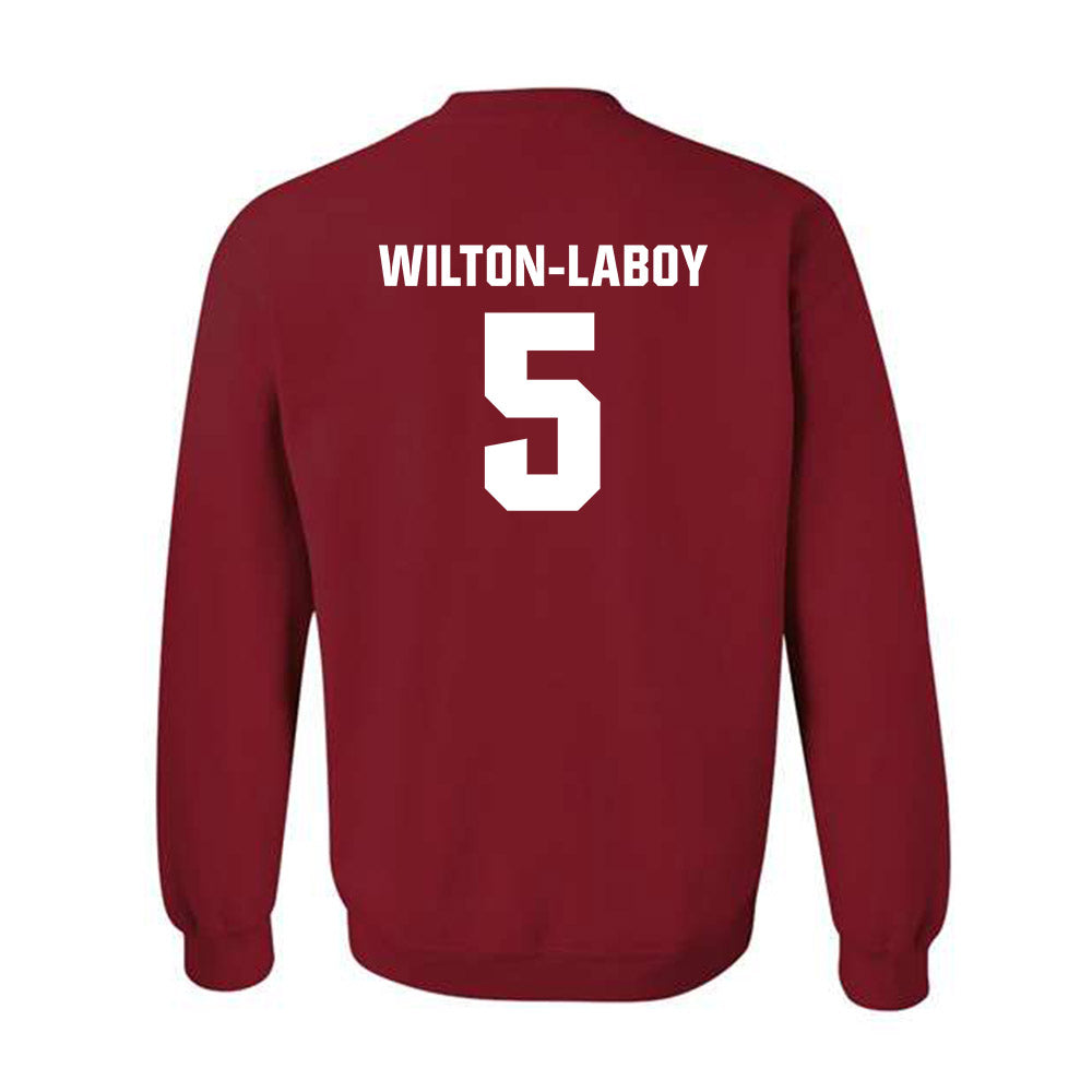 Oklahoma - NCAA Women's Volleyball : Leah Wilton-LaBoy - Classic Shersey Crewneck Sweatshirt-1