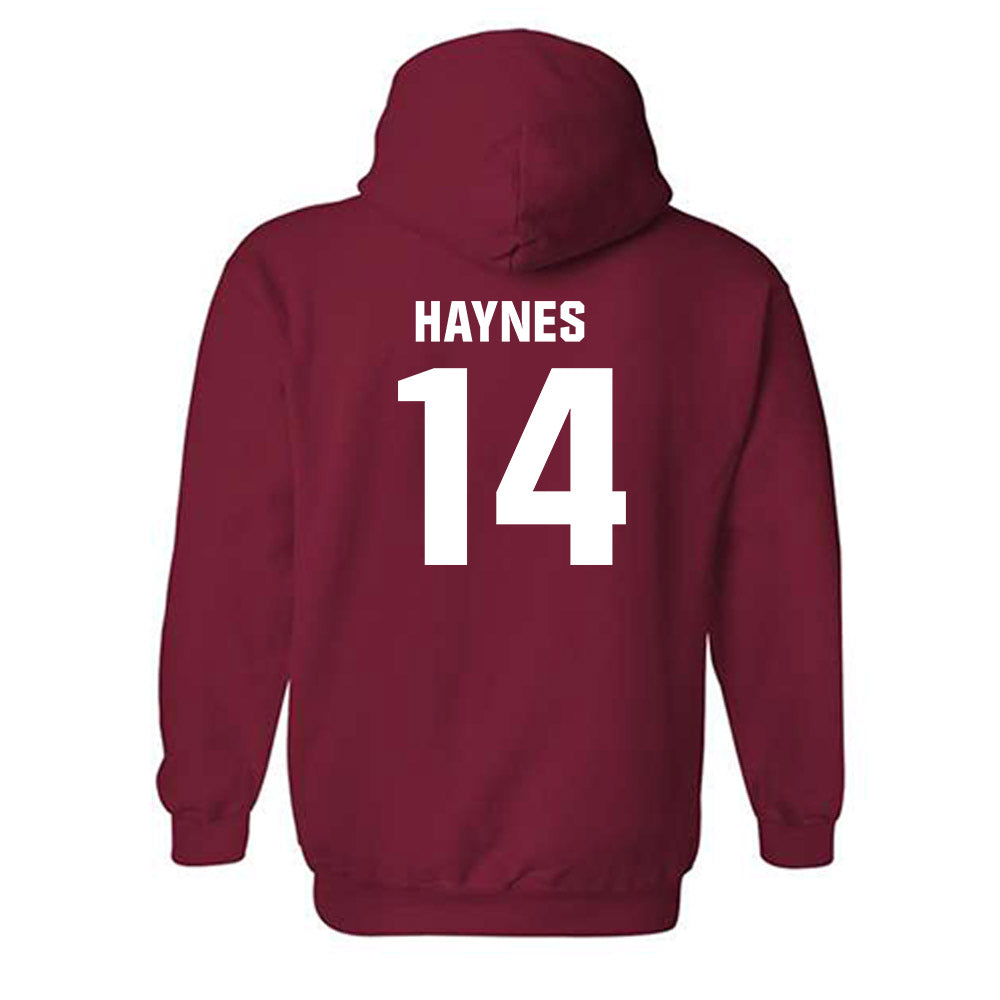 Oklahoma - NCAA Football : Trystan Haynes - Classic Shersey Hooded Sweatshirt-1