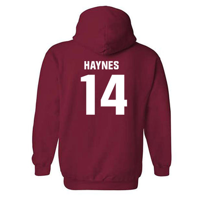 Oklahoma - NCAA Football : Trystan Haynes - Classic Shersey Hooded Sweatshirt-1