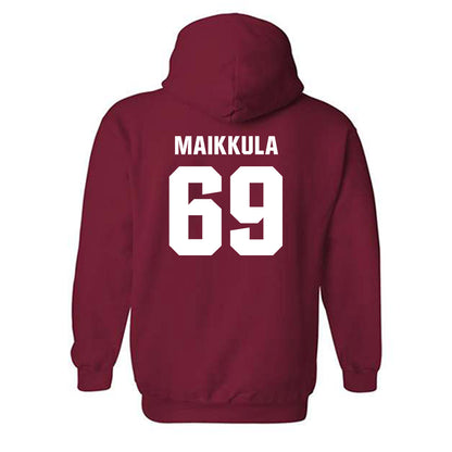 Oklahoma - NCAA Football : Jake Maikkula - Classic Shersey Hooded Sweatshirt-1
