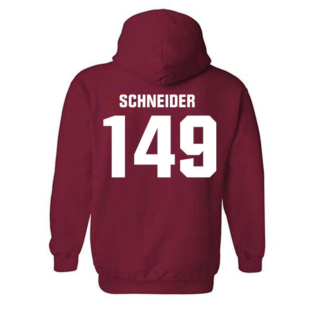 Oklahoma - NCAA Wrestling : Layton Schneider - Classic Shersey Hooded Sweatshirt-1
