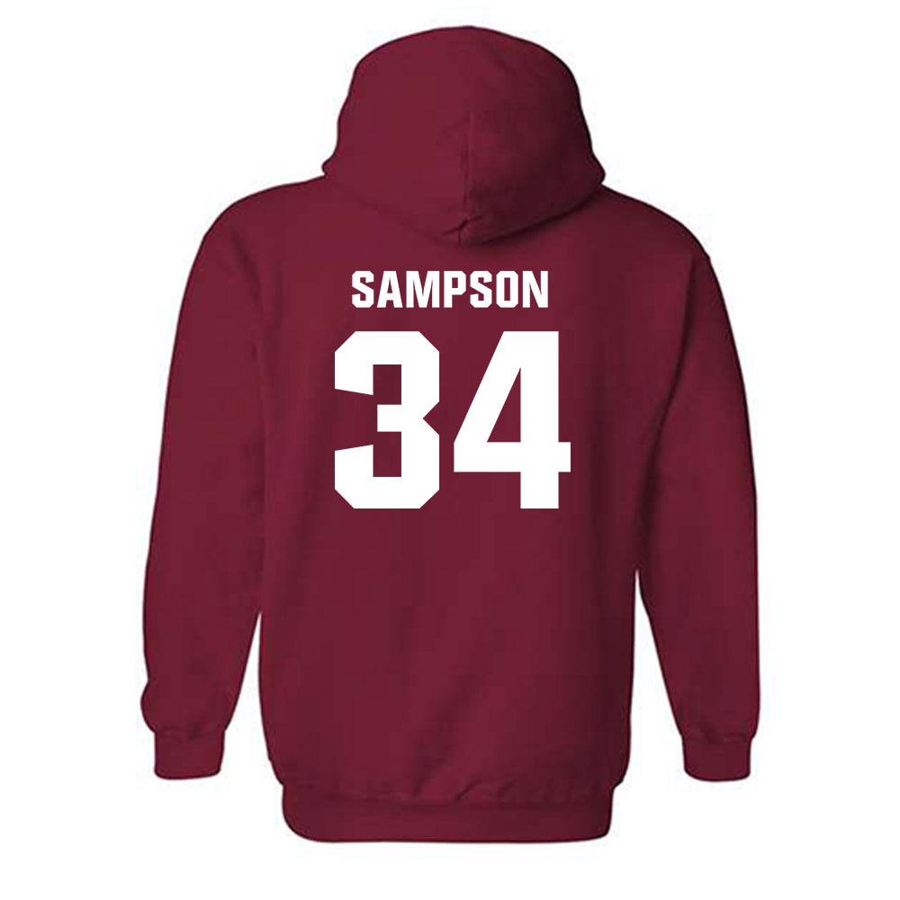 Oklahoma - NCAA Baseball : Beau Sampson - Classic Shersey Hooded Sweatshirt-1