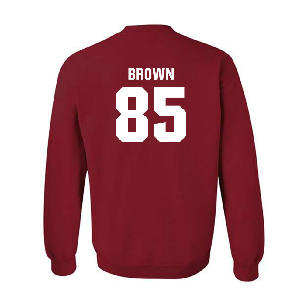 Oklahoma - NCAA Football : Trey Brown - Classic Shersey Crewneck Sweatshirt-1