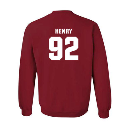 Oklahoma - NCAA Football : Jacob Henry - Classic Shersey Crewneck Sweatshirt-1