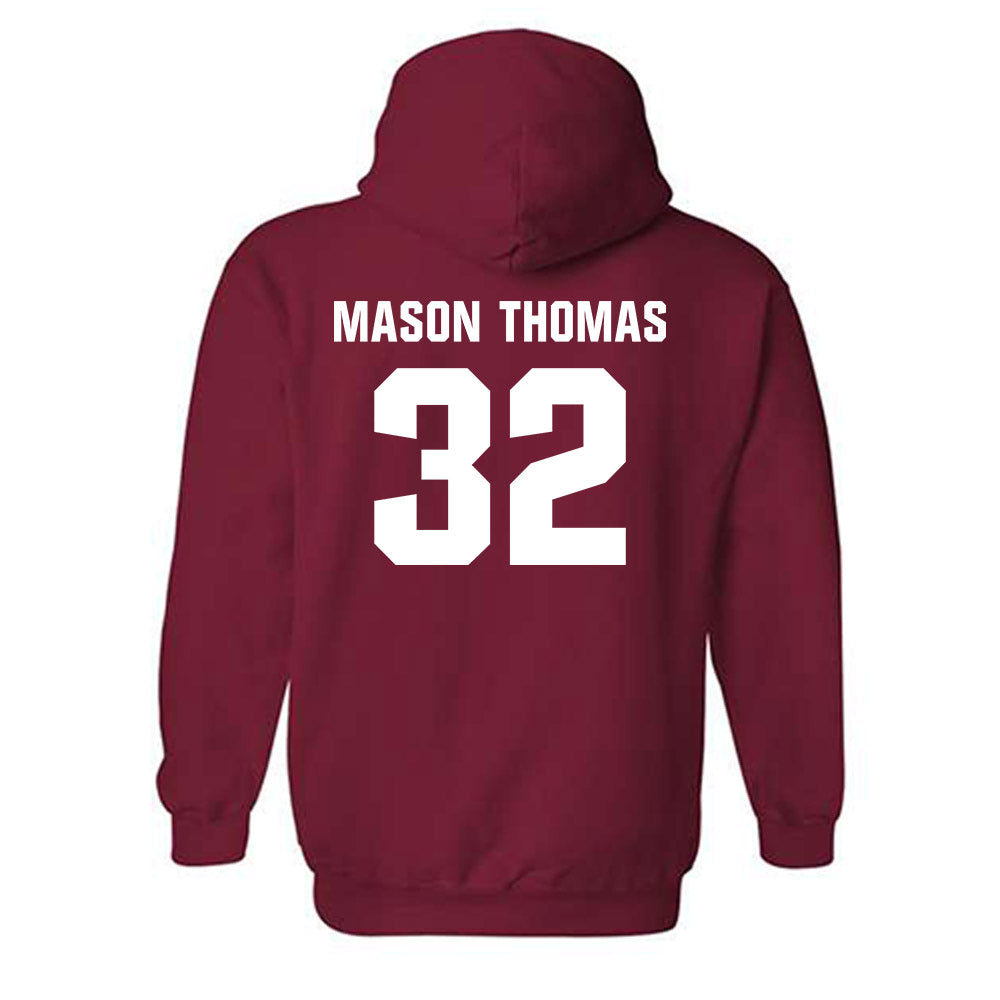 Oklahoma - NCAA Football : R Mason Thomas - Classic Shersey Hooded Sweatshirt-1