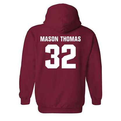Oklahoma - NCAA Football : R Mason Thomas - Classic Shersey Hooded Sweatshirt-1