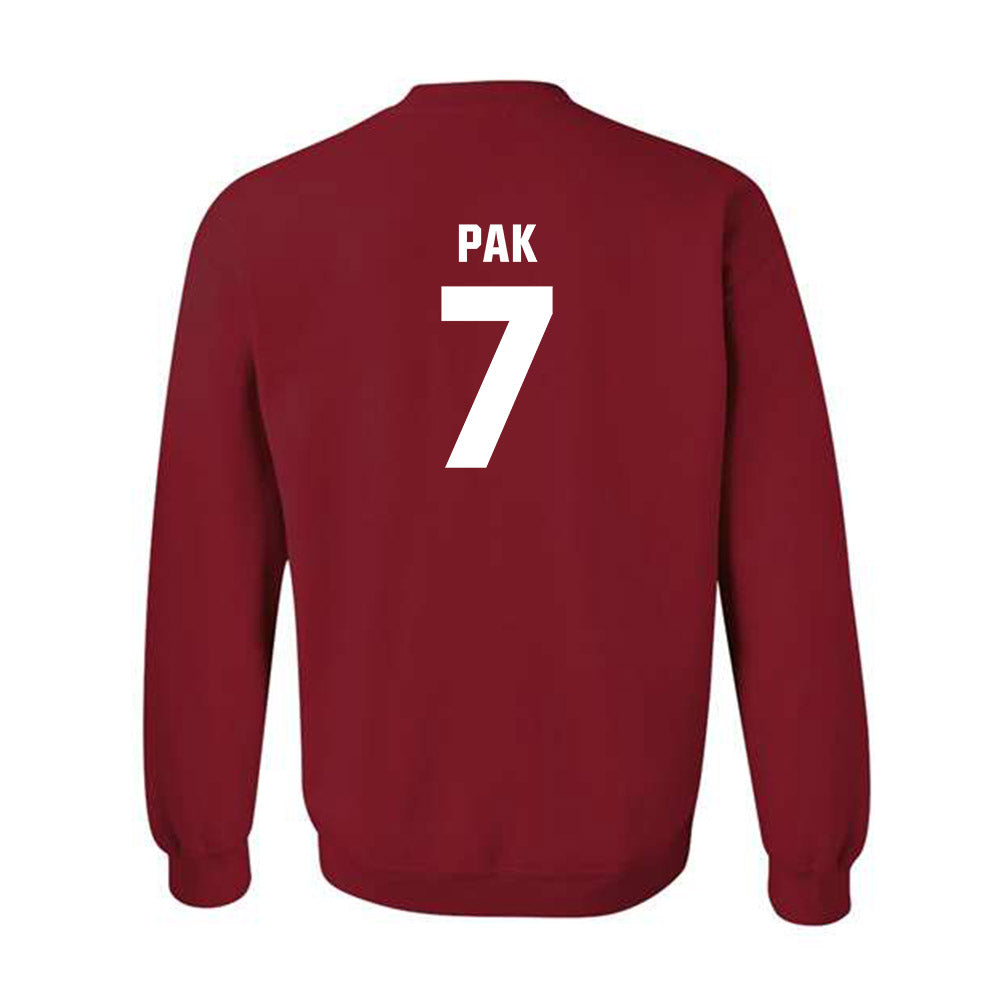 Oklahoma - NCAA Women's Soccer : Michelle Pak - Classic Shersey Crewneck Sweatshirt-1