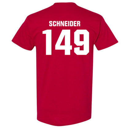 Oklahoma - NCAA Wrestling : Layton Schneider - Classic Shersey T-Shirt-1