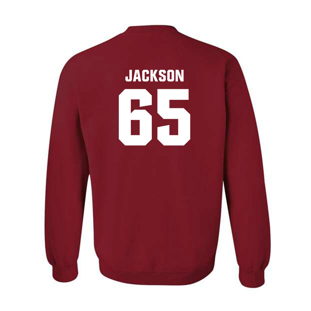 Oklahoma - NCAA Football : Jayden Jackson - Classic Shersey Crewneck Sweatshirt-1