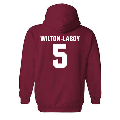 Oklahoma - NCAA Women's Volleyball : Leah Wilton-LaBoy - Classic Shersey Hooded Sweatshirt-1