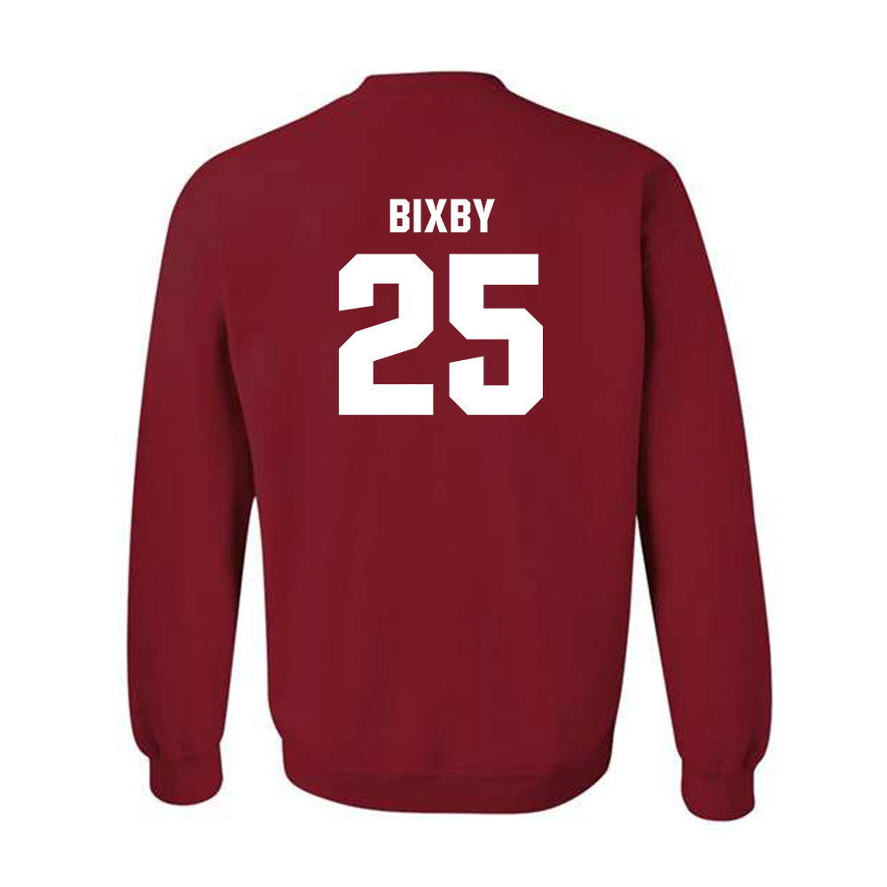 Oklahoma - NCAA Baseball : Mason Bixby - Classic Shersey Crewneck Sweatshirt-1