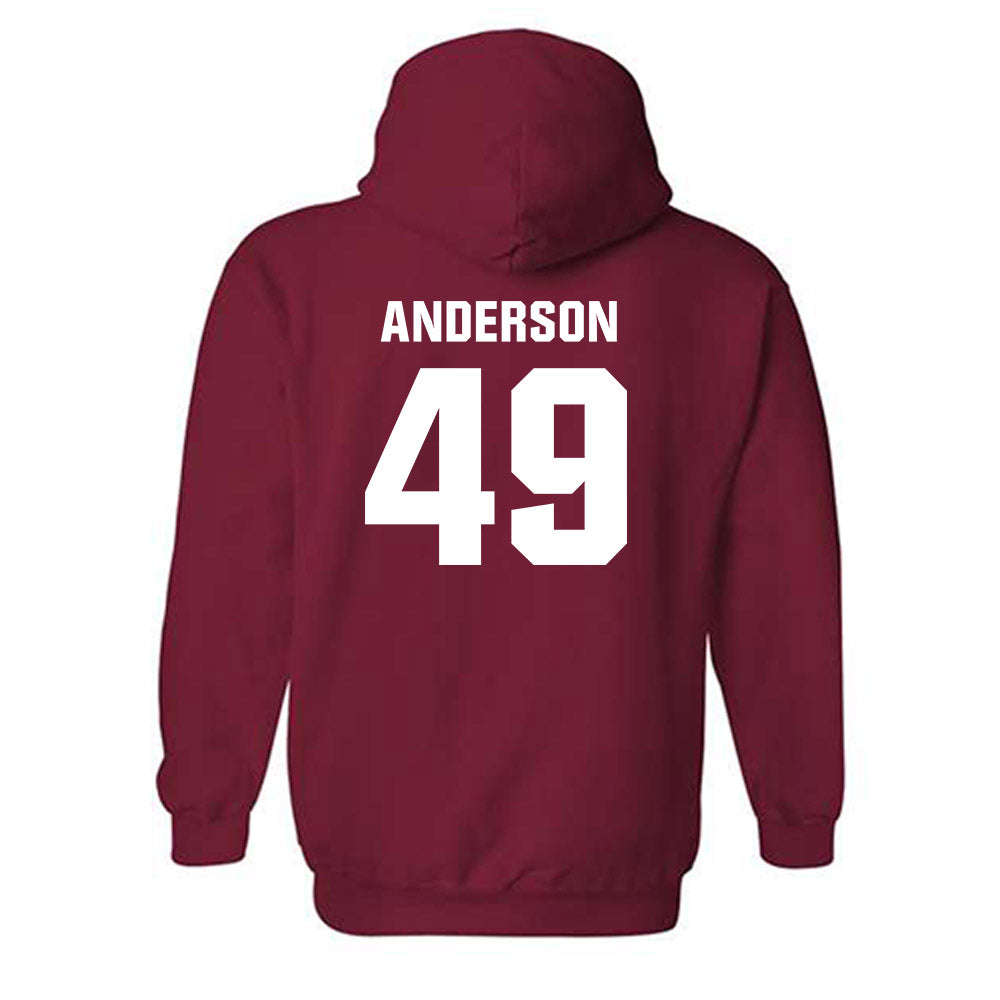 Oklahoma - NCAA Football : Ben Anderson - Classic Shersey Hooded Sweatshirt-1