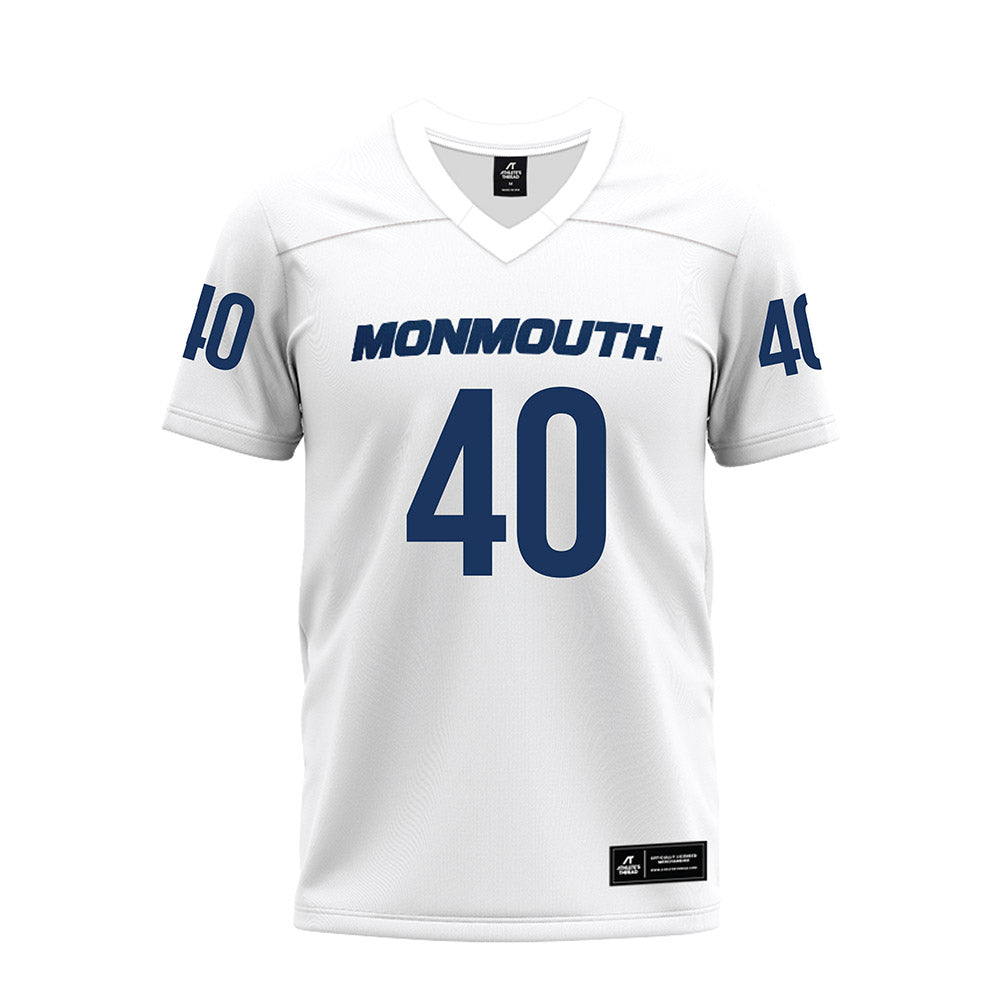 Monmouth - NCAA Football : Damir McCrary - Premium Football Jersey