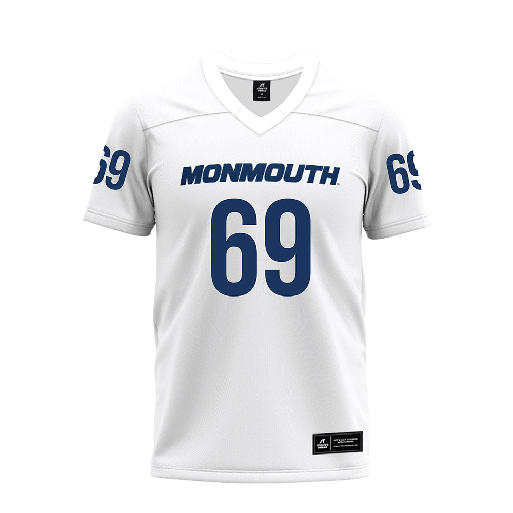 Monmouth - NCAA Football : Josh Duran - Premium Football Jersey-0