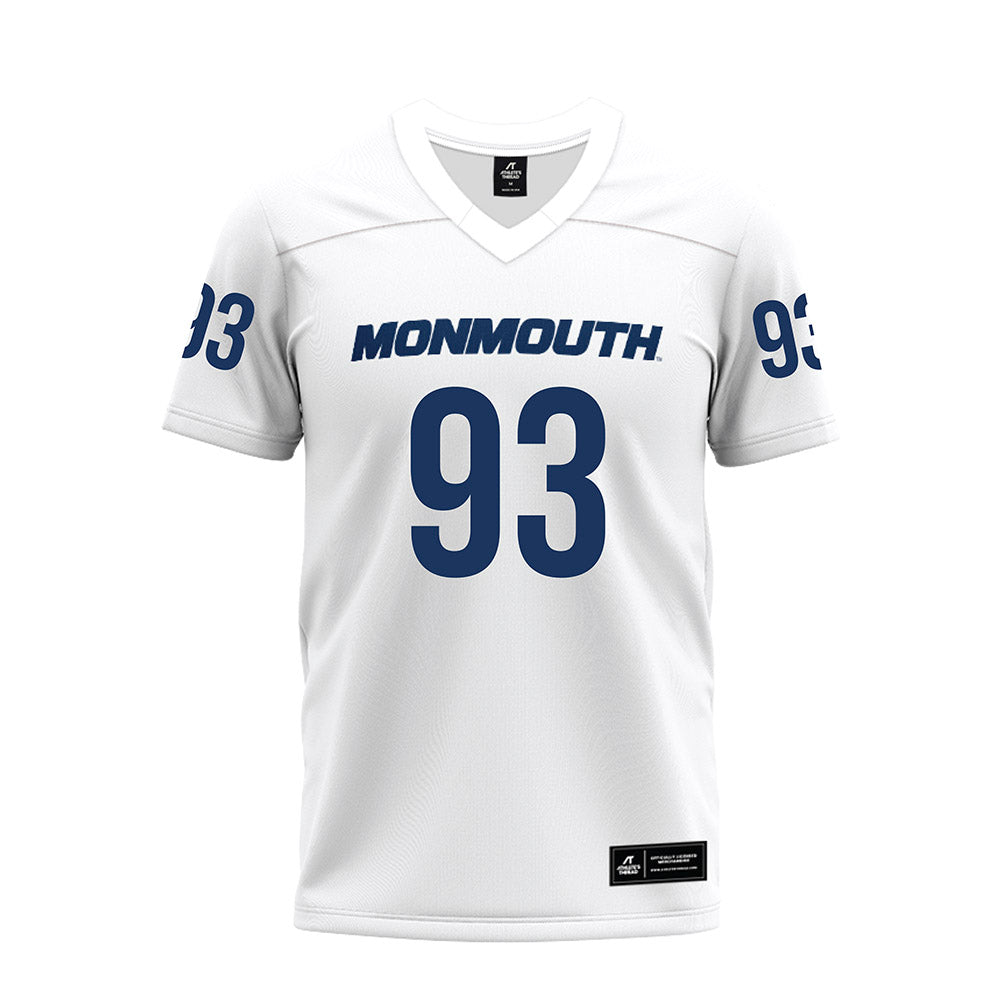 Monmouth - NCAA Football : DJ Briscoe Jr - Premium Football Jersey-0